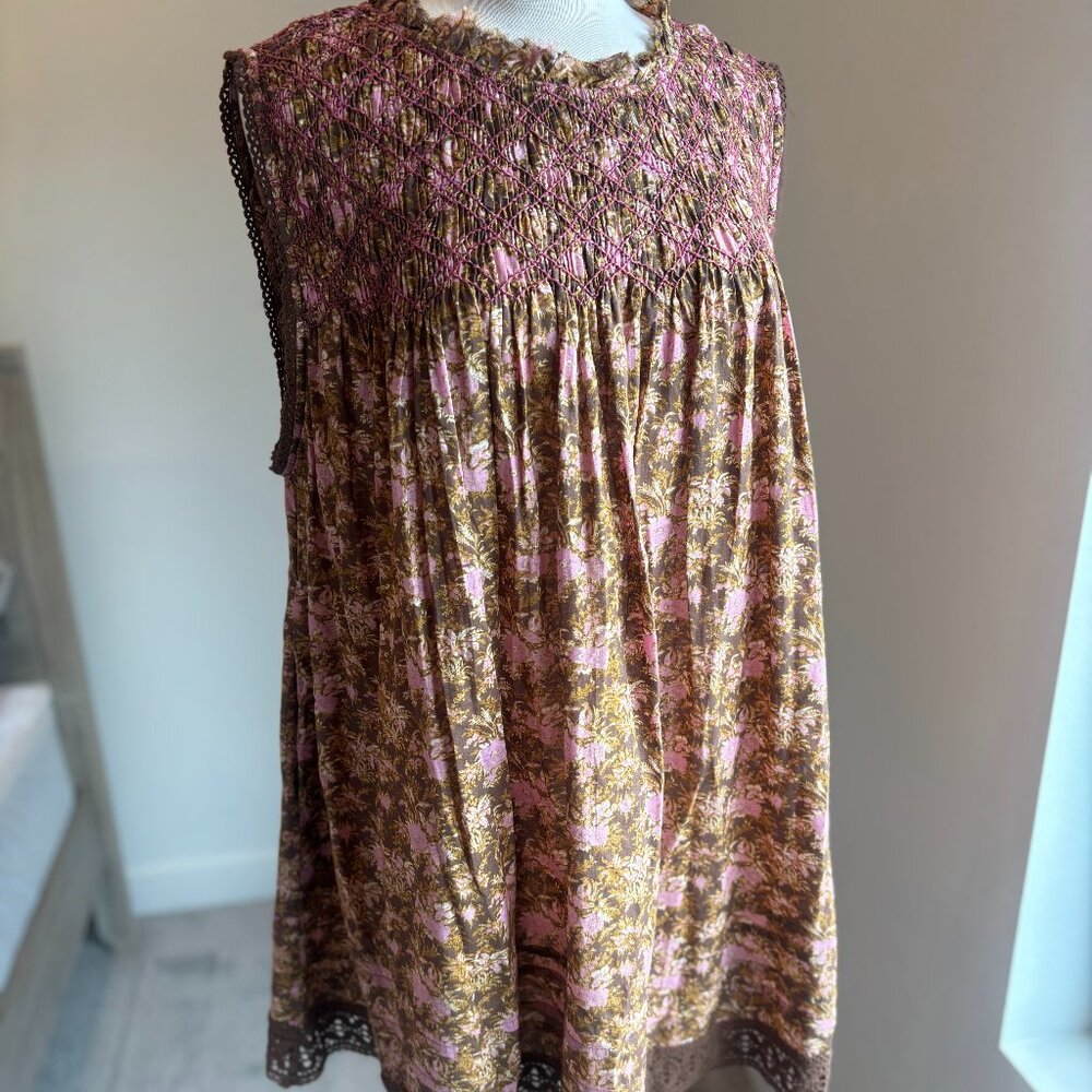 Free People Chocolate Combo Dress